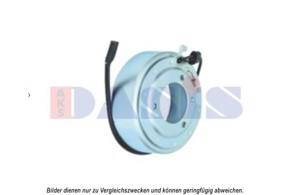855029N AKS+DASIS Air Conditioning Coil, magnetic-clutch compressor
