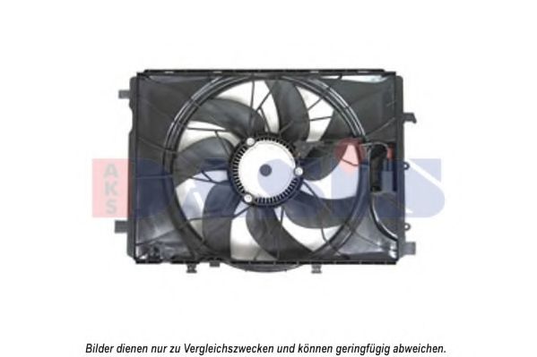128174N AKS+DASIS Cooling System Fan, radiator