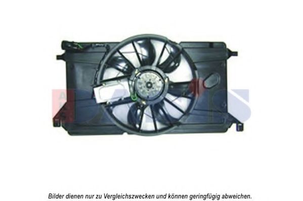 118040N AKS+DASIS Fan, radiator