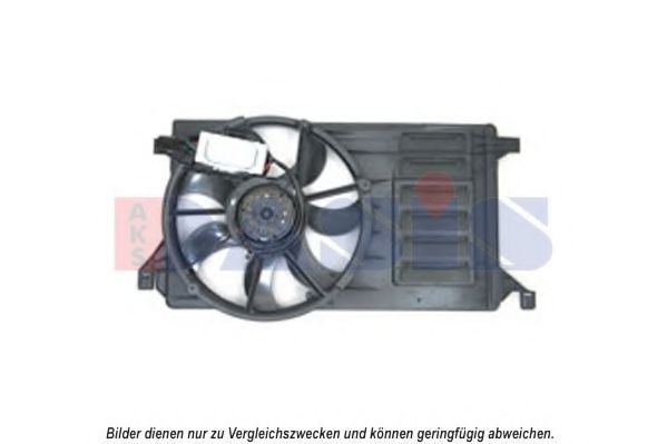 118042N AKS+DASIS Cooling System Fan, radiator