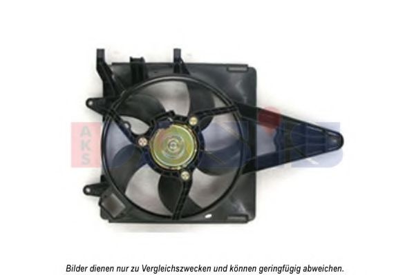 088109N AKS+DASIS Cooling System Fan, radiator