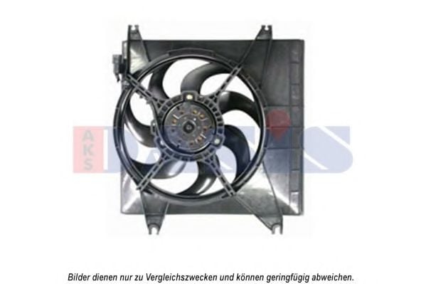 568057N AKS+DASIS Cooling System Fan, radiator
