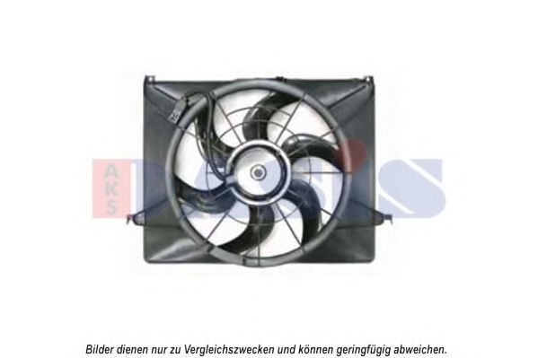 568058N AKS DASIS Fan, radiator