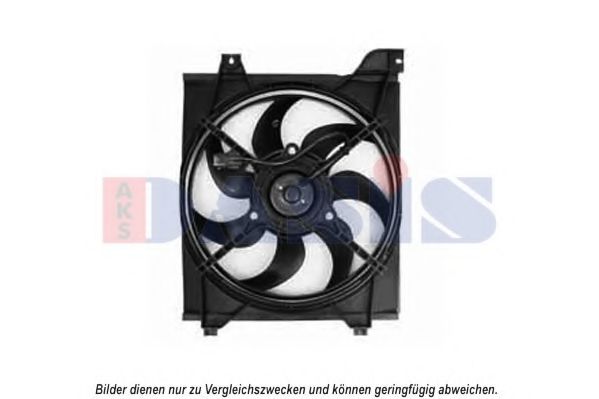 518058N AKS+DASIS Fan, radiator