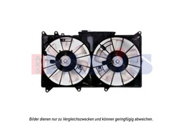 218082N AKS+DASIS Fan, radiator