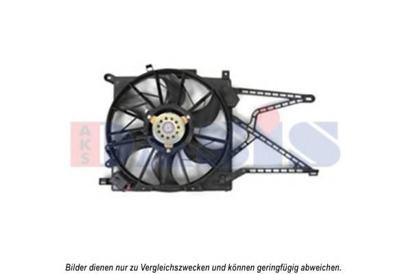 158094N AKS+DASIS Fan, radiator