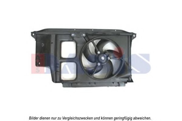 168058N AKS+DASIS Cooling System Fan, radiator
