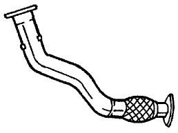 SG22114 AKS+DASIS Exhaust System Exhaust Pipe