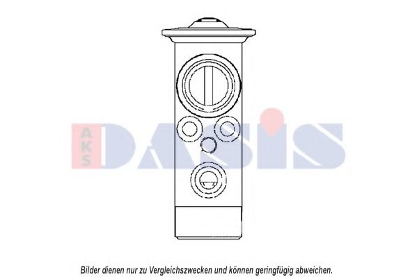 840282N AKS+DASIS Air Conditioning Expansion Valve, air conditioning