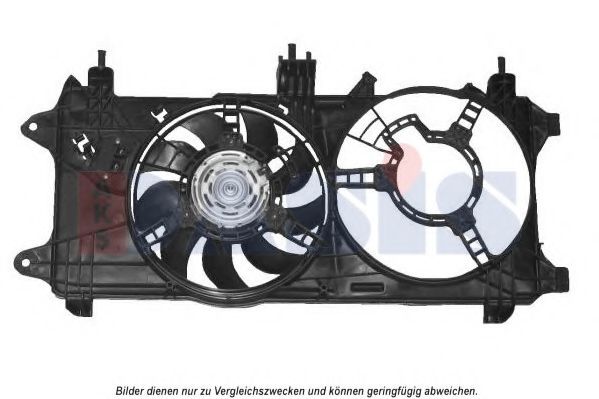 088137N AKS+DASIS Cooling System Fan, radiator