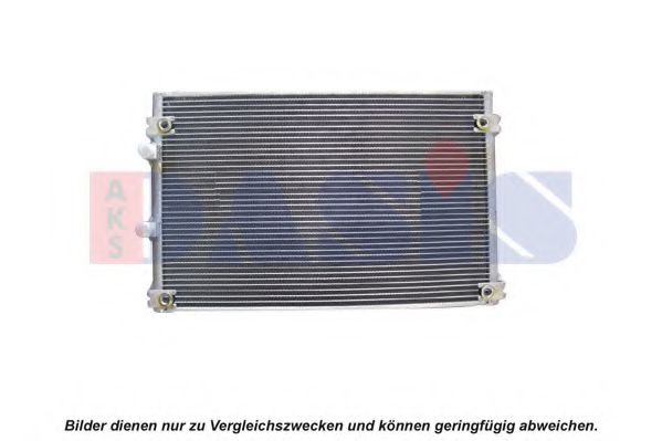 422018N AKS+DASIS Air Conditioning Condenser, air conditioning