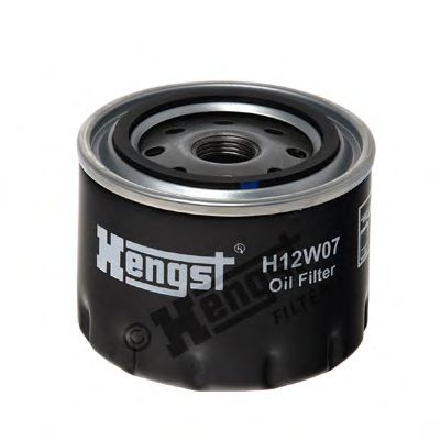 H12W07 HENGST+FILTER Lubrication Oil Filter