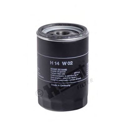 H14W02 HENGST+FILTER Lubrication Oil Filter