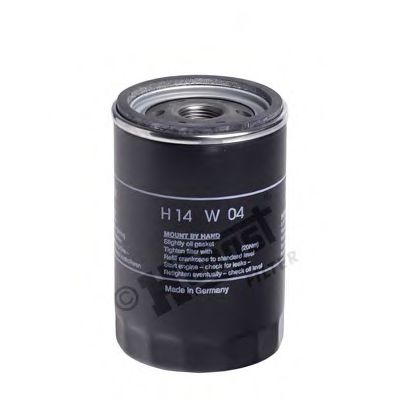 H14W04 HENGST+FILTER Lubrication Oil Filter