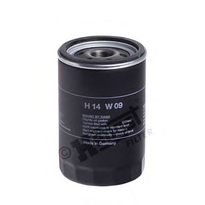 H14W09 HENGST+FILTER Lubrication Oil Filter
