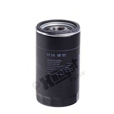 H14W11 HENGST+FILTER Lubrication Oil Filter