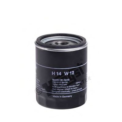 H14W12 HENGST+FILTER Lubrication Oil Filter