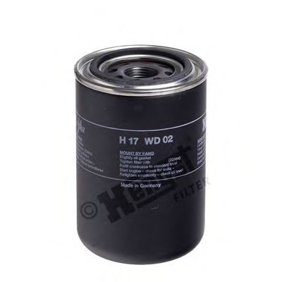 H17WD02 HENGST+FILTER Lubrication Oil Filter