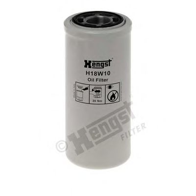 H18W10 HENGST+FILTER Hydraulic Filter, automatic transmission