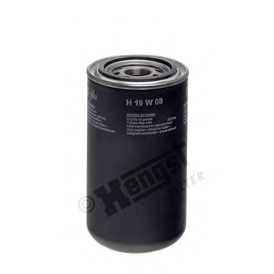 H19W08 HENGST+FILTER Lubrication Oil Filter