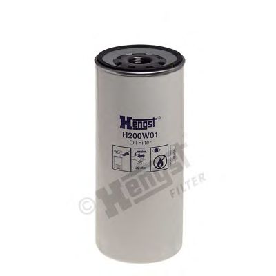 H200W01 HENGST+FILTER Lubrication Oil Filter