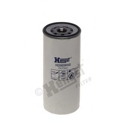 H200W02 HENGST+FILTER Lubrication Oil Filter