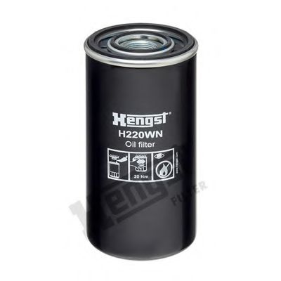 H220WN HENGST+FILTER Lubrication Oil Filter