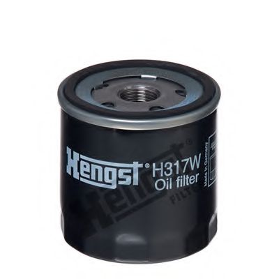H317W HENGST+FILTER Lubrication Oil Filter