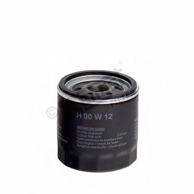 H90W12 HENGST+FILTER Lubrication Oil Filter