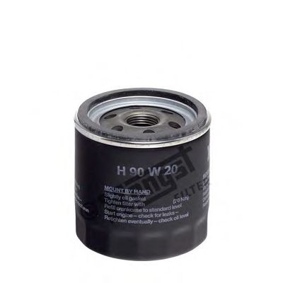H90W20 HENGST+FILTER Lubrication Oil Filter