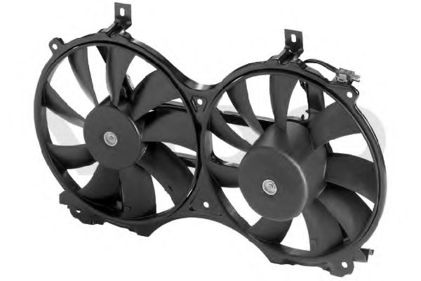 X10-742-004-004V VDO Cooling System Fan, radiator