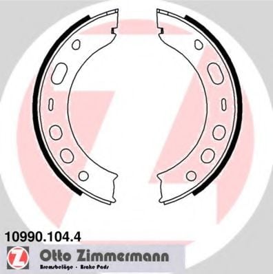 10990.104.4 ZIMMERMANN Brake System Brake Shoe Set, parking brake