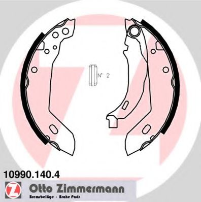 10990.140.4 ZIMMERMANN Brake System Brake Shoe Set