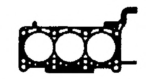 H11841-10 GLASER Cylinder Head Gasket, cylinder head
