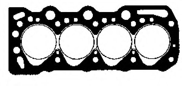 H17610-10 GLASER Cylinder Head Gasket, cylinder head