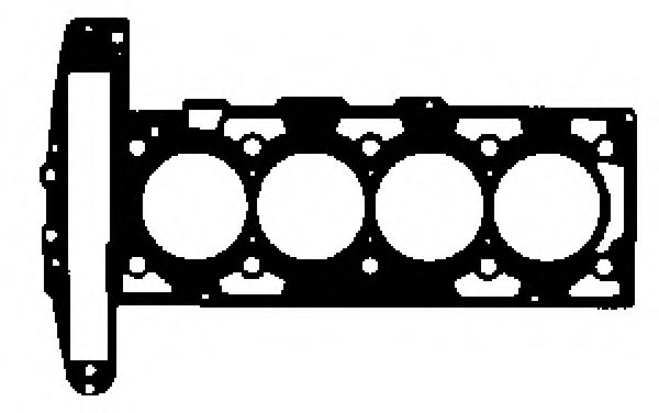 H80489-00 GLASER Cylinder Head Gasket, cylinder head