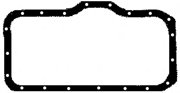 X03263-01 GLASER Прокладка, масляный поддон