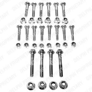 TD604W DELPHI Wheel Suspension Clamping Screw Set, ball joint