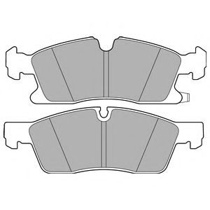 LP3173 DELPHI Brake System Brake Pad Set, disc brake