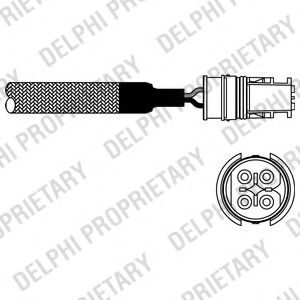 ES10580-12B1 DELPHI Lambda Sensor