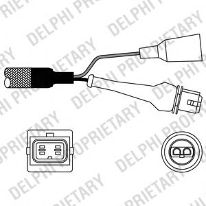 ES10957-12B1 DELPHI Lambda Sensor