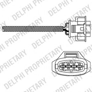 ES20283-12B1 DELPHI Lambda Sensor