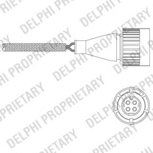 ES11047-12B1 DELPHI Lambda Sensor