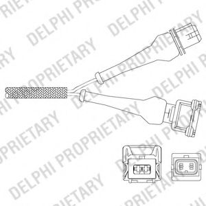 ES11041-12B1 DELPHI Lambda Sensor