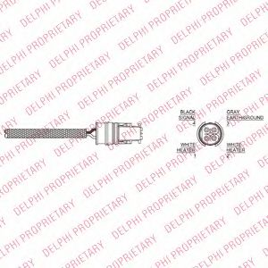 ES10632-11B1 DELPHI Lambda Sensor