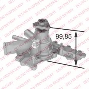 WP1051 DELPHI Cooling System Water Pump