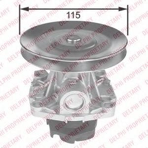 WP1062 DELPHI Water Pump & Timing Belt Kit