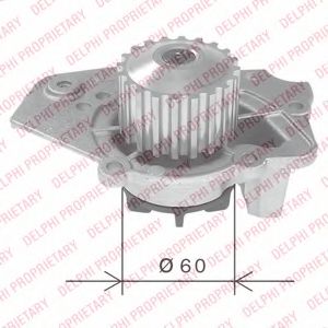WP1102 DELPHI Cooling System Water Pump