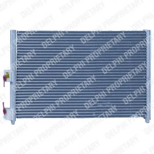 TSP0225519 DELPHI Condenser, air conditioning