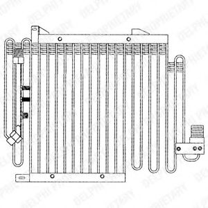 TSP0225170 DELPHI Air Conditioning Condenser, air conditioning